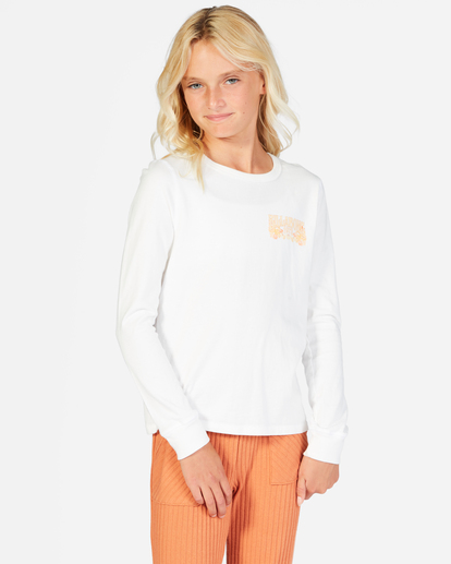 0 Girls' Rise Up Long Sleeve T-Shirt  ABGZT00293 Billabong