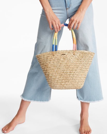 0 Wrapped Up Tote Bag Beige ABJBP00172 Billabong