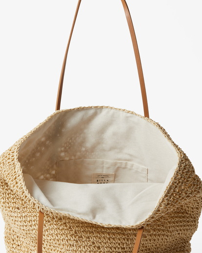 3 Perfect Find Straw Bag Beige ABJBP00206 Billabong