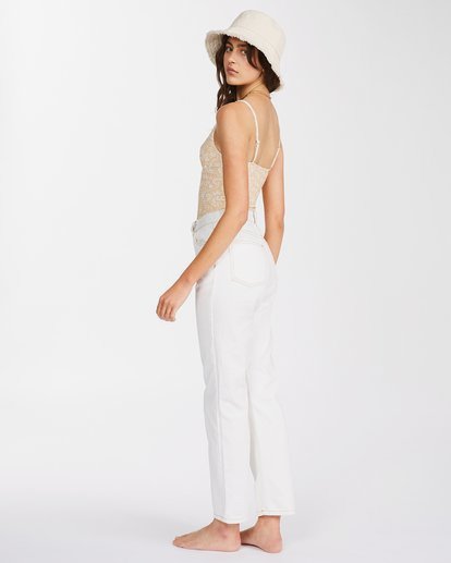 2 Cheeky Denim Pants Beige ABJDP00128 Billabong