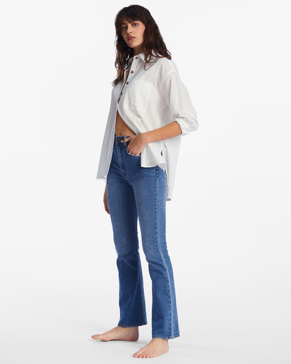 2 Get It - Jean straight pour Femme Bleu ABJDP00145 Billabong