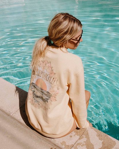 0 Salty Blonde After Sunset Sweatshirt  ABJFT00149 Billabong