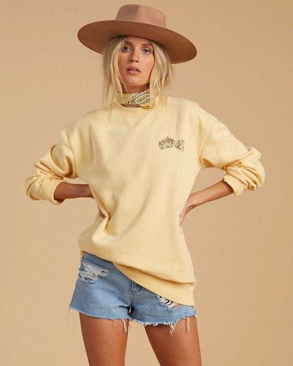 1 Salty Blonde After Sunset Sweatshirt  ABJFT00149 Billabong