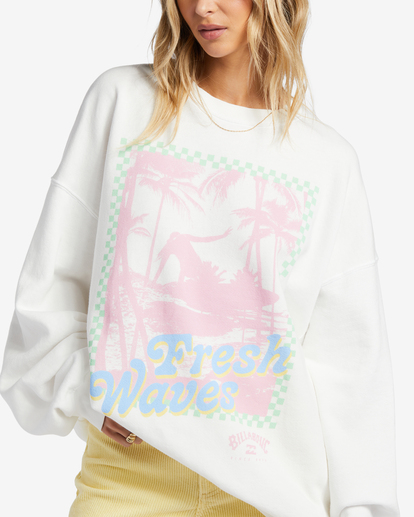 4 Ride In - Sudadera para Mujer Blanco ABJFT00281 Billabong