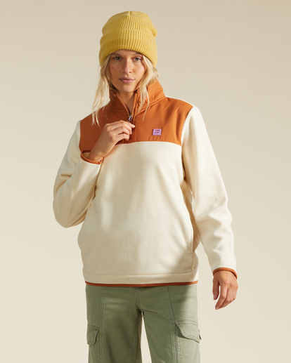 0 A/Div Boundary Lite Half-Zip Mock Neck Sweatshirt Multicolor ABJFT00289 Billabong