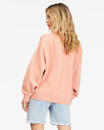 2 Lost Time Pullover Sweatshirt Pink ABJFT00331 Billabong
