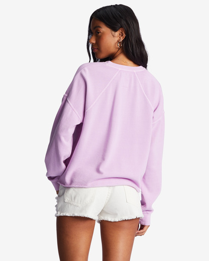 2 Keep Talking - Sweat pour Femme Violet ABJFT00353 Billabong