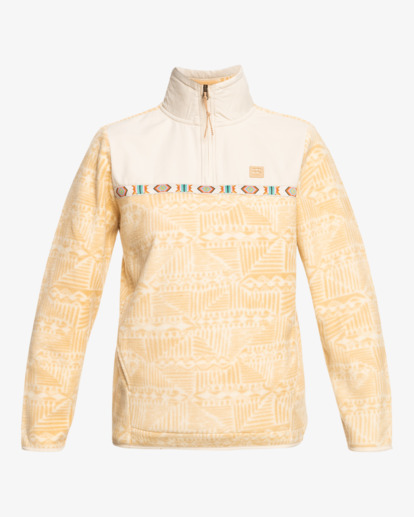 5 Boundary Lite Mock Neck Sweatshirt Brown ABJFT00361 Billabong