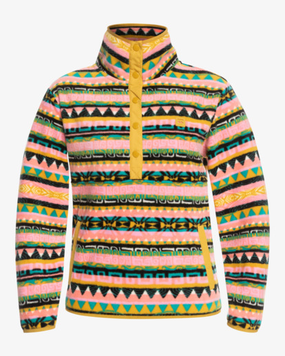 6 Switchback Lite - Felpa con collo alto da Donna Multicolor ABJFT00376 Billabong