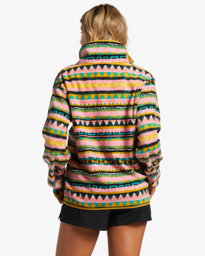 2 Switchback Lite - Mock Neck Fleece for Women Multicolor ABJFT00376 Billabong