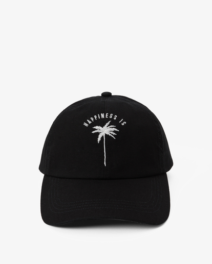 3 Dad Cap Strapback Hat Black ABJHA00196 Billabong