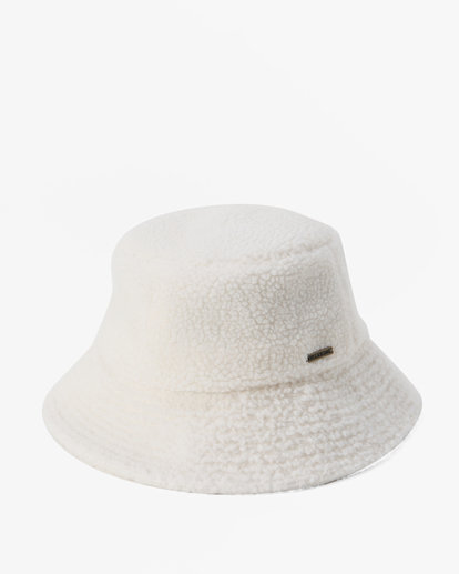 4 Still Single Fleece Bucket Hat White ABJHA00221 Billabong
