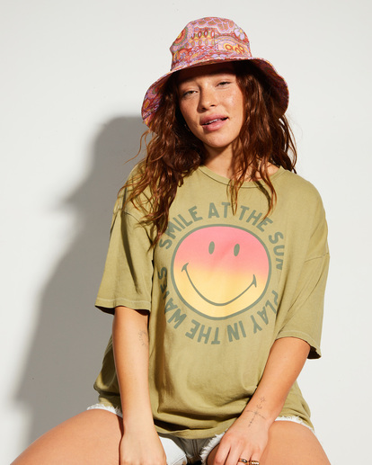 1 Billabong x Smiley Bucket Hat Multicolor ABJHA00225 Billabong