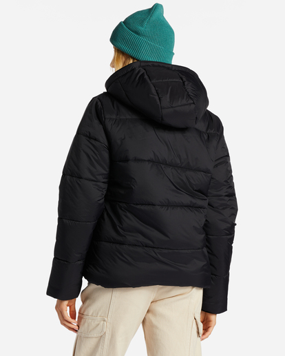 3 Transport Puffer Jacket Black ABJJK00186 Billabong