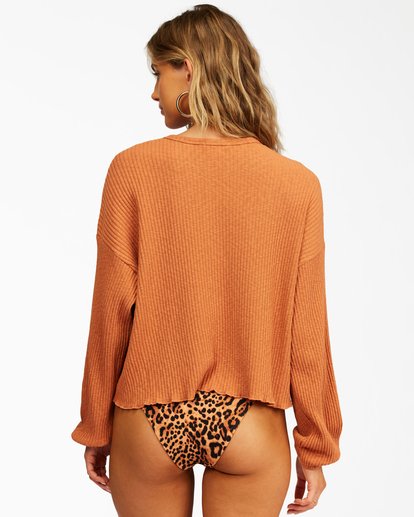 1 Come Through Top Brown ABJKT00172 Billabong