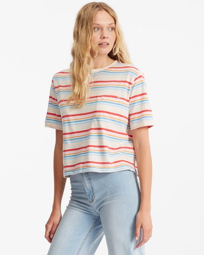 3 Beach Street Pocket T-Shirt Multicolor ABJKT00234 Billabong