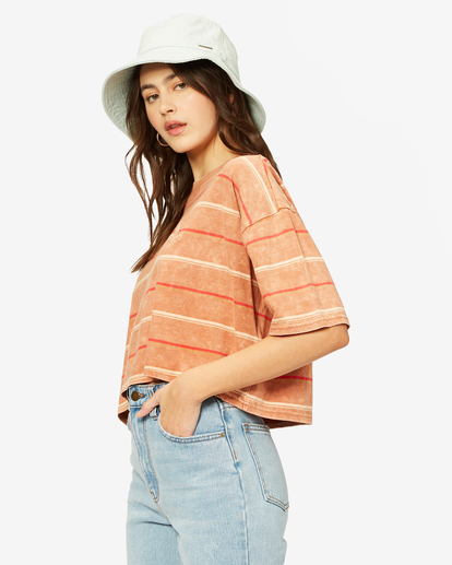 3 Soul Surfer Striped Boxy T-Shirt  ABJKT00293 Billabong