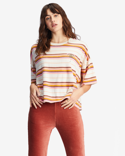 0 Feeling Free - T-shirt Boxy pour Femme  ABJKT00340 Billabong