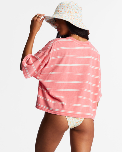 3 Feeling Free Boxy T-Shirt Pink ABJKT00340 Billabong