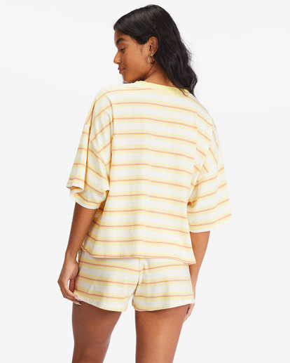 2 Feeling Free Boxy T-Shirt Yellow ABJKT00340 Billabong