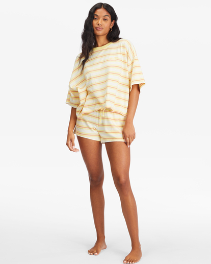 1 Feeling Free Boxy T-Shirt Yellow ABJKT00340 Billabong