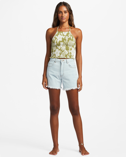 1 Feels Like Summer Tank Top White ABJKT00374 Billabong