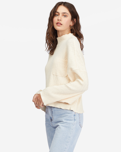 4 The Saturday Tee Knit Top White ABJKT00382 Billabong