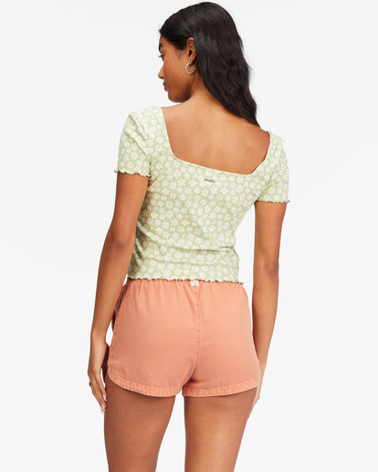 2 Squared Away Knit Top Blue ABJKT00415 Billabong