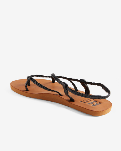 2 Crossing By Braided Sandals Black ABJL100047 Billabong