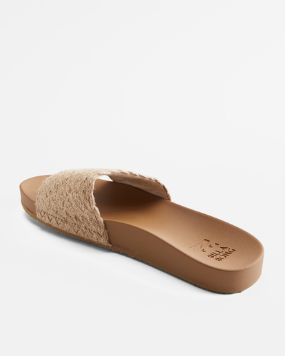 3 Beach Side Slide Sandals Beige ABJL200039 Billabong