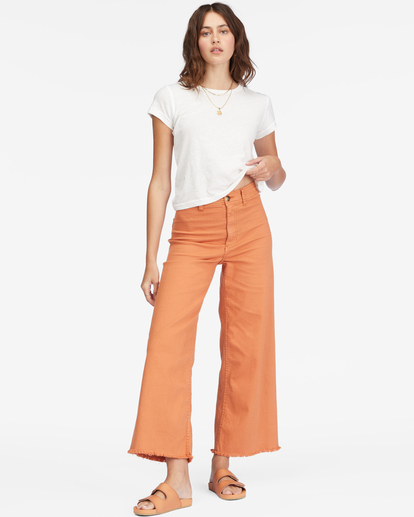 0 Free Fall High-Waist Pants Brown ABJNP00126 Billabong