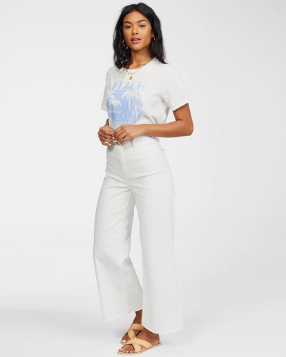 2 Free Fall High-Waist Pants White ABJNP00126 Billabong