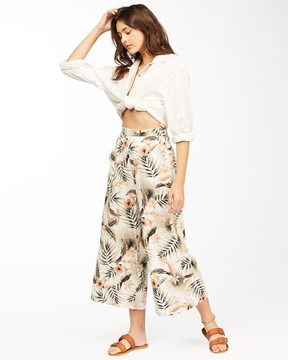 billabong floral beach pants