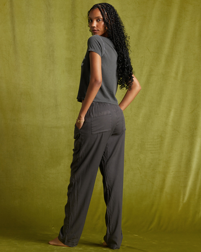 2 Beachy Keen Woven Pant Black ABJNP00216 Billabong