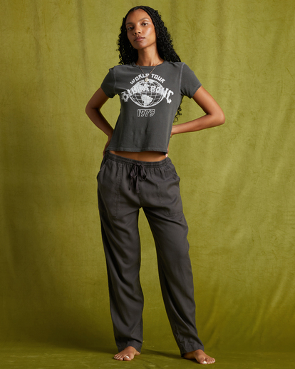 0 Beachy Keen Woven Pant Black ABJNP00216 Billabong