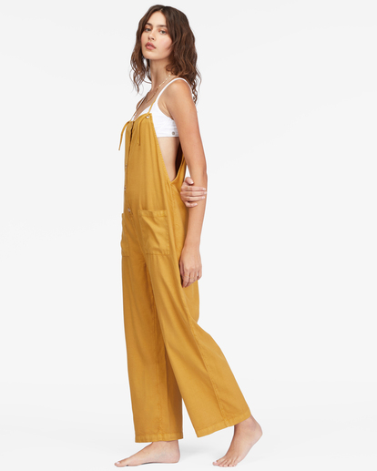 billabong wide leg jumpsuit