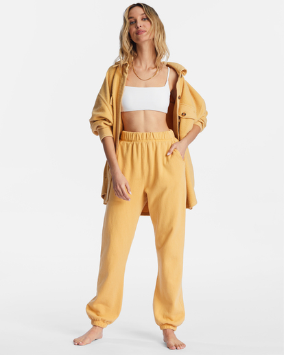 1 Saturday Sweatpants Yellow ABJNP00298 Billabong