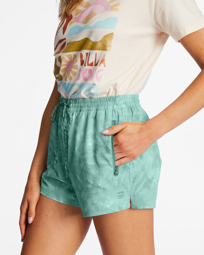 4 Adventure - Funktionelle Shorts für Frauen Grün ABJNS00193 Billabong