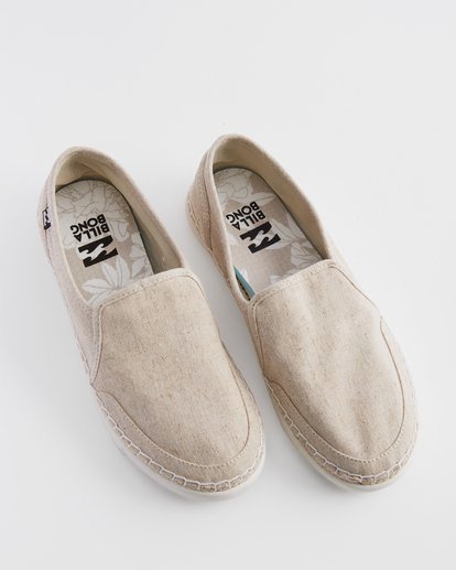 0 Del Sol Slip-On Shoes White ABJS300015 Billabong