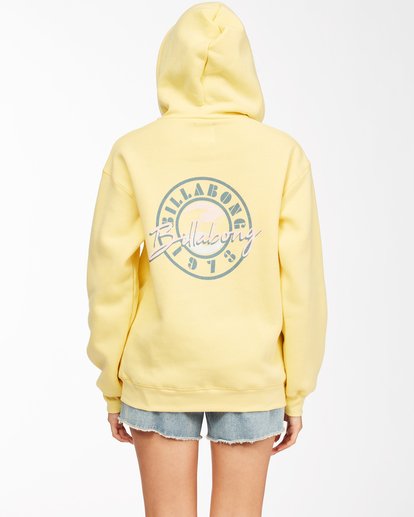 billabong hoodie yellow