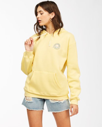 billabong hoodie yellow