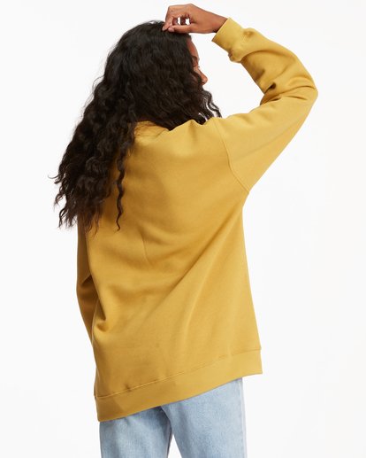 2 Free Your Mind Crewneck Sweatshirt Yellow ABJSF00260 Billabong