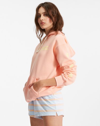 1 Hello Summer Pullover Hoodie Pink ABJSF00264 Billabong