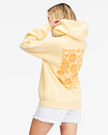 2 Dreaming Of You Graphic Hoodie Yellow ABJSF00307 Billabong