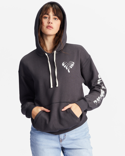 4 Give Love Graphic Hoodie Black ABJSF00372 Billabong