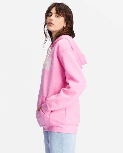 1 Wave Tribe Graphic Hoodie Pink ABJSF00374 Billabong
