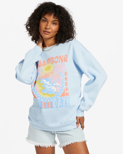0 Beach Dreams Sweatshirt Blue ABJSF00410 Billabong