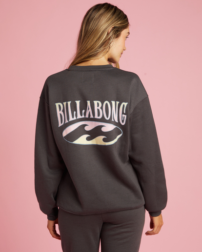 2 This Wave Crewneck Sweatshirt Black ABJSF00429 Billabong
