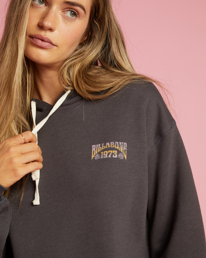 3 River Land Pullover Hoodie Black ABJSF00449 Billabong