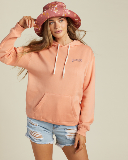 2 Rainbow Surf Pullover Hoodie Orange ABJSF00452 Billabong